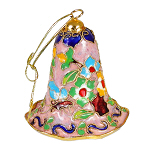 Glocke Weihnachtsglocken Weihnachtsdeko Deko Cloisonne Emaille 5491